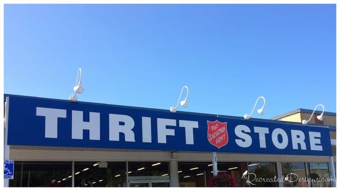 Salvation Army Thrift store in Smiths Falls Ontario