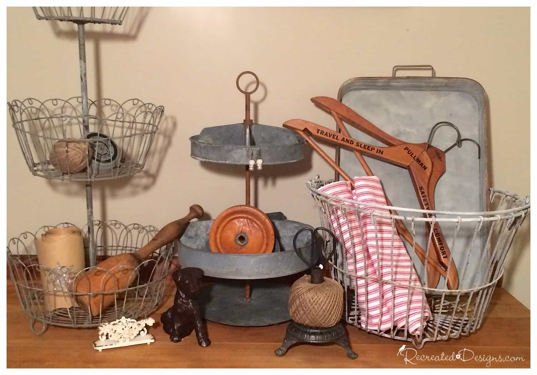 vintage finds that were found on a trip to Lancaster Pennsylvania