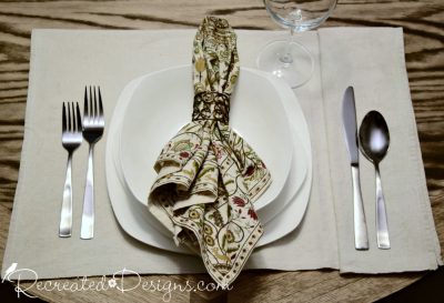 holiday place setting 