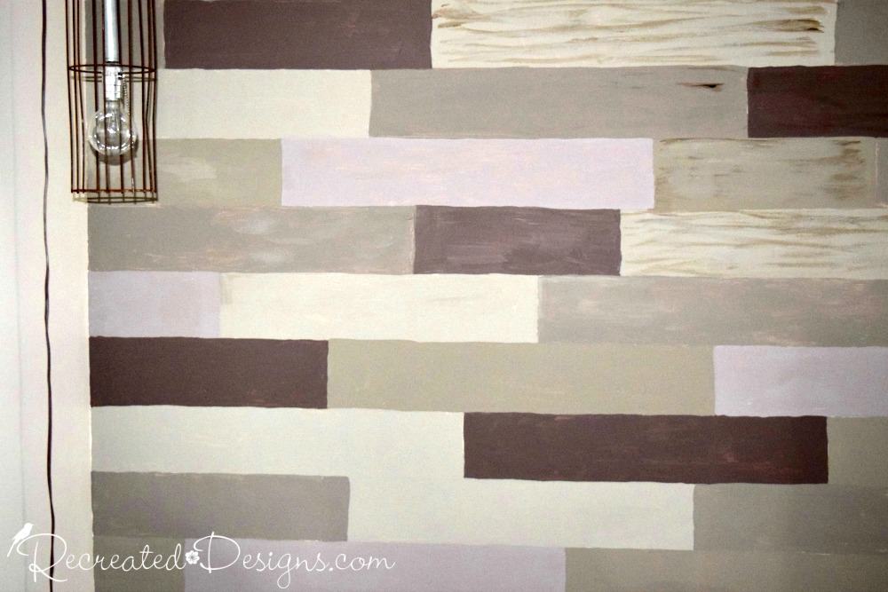 How to Paint a Wall to Look Like Wood Planks