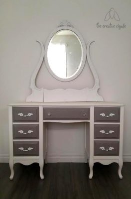 Vanity White & French Linen #2 WM