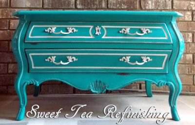 beautiful dresser painted with General Finishes
