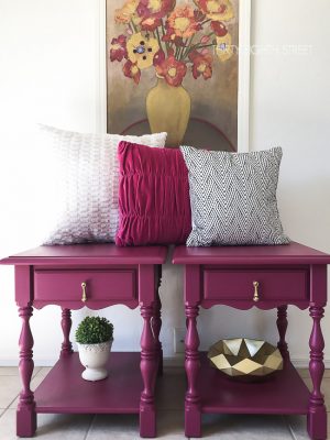 gorgeous fusion coloured night stands