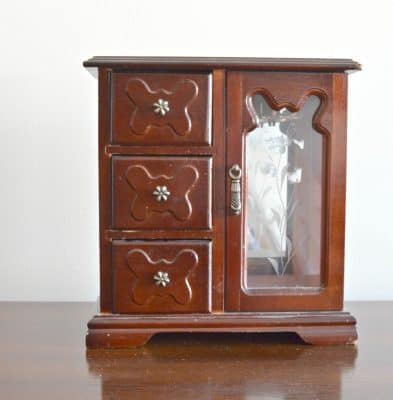 before, vintage jewelry box