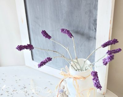 beautiful, handmade Lavender stems