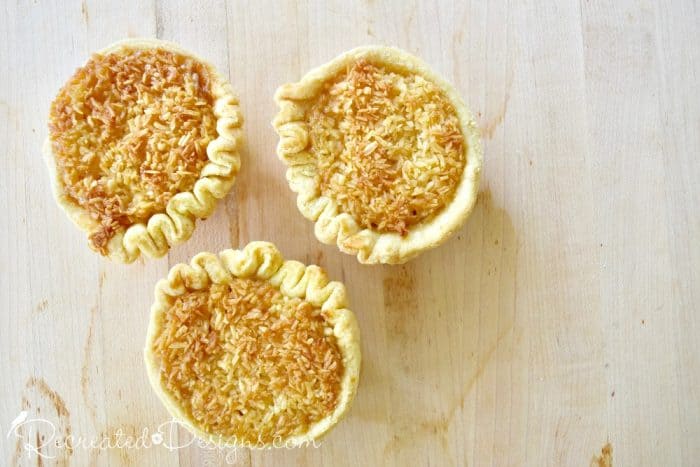 homemade raspberry and coconut tarts