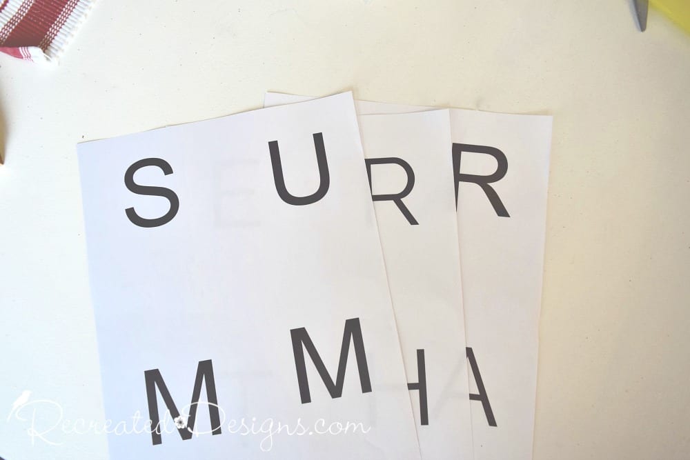 Perfect Leters How to Get Perfect Lettering on Banners Every Time - Recreated Designs