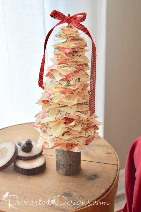 DIY paper Christmas tree