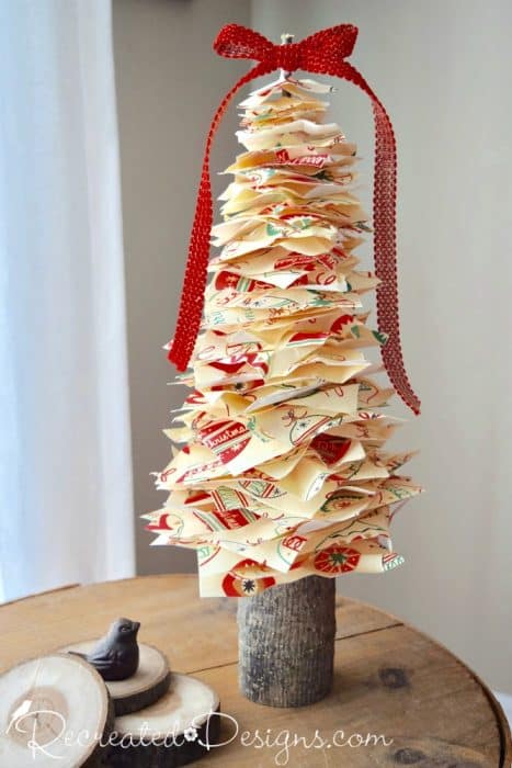 Scandinavian inspired paper tree