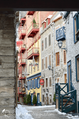 a peek inside Old Quebec City Canada travel