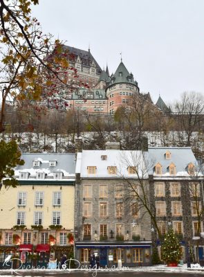 Lower and Upper Towns Old Quebec City