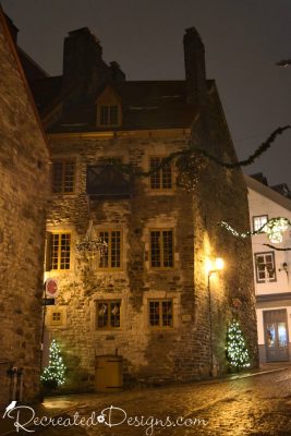 Stone buildings Old Quebec City, Canada