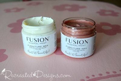 Fusion Mineral paint waxes