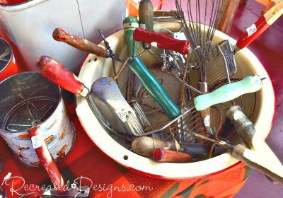vintage kitchen tools at 613 flea in Ottawa