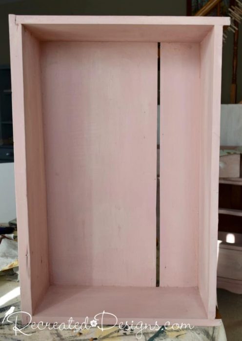 slats in a old dresser drawer