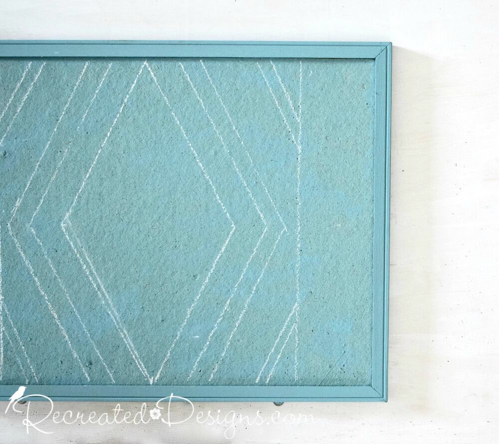 How to Turn an Old Cork Board Into a Beautiful Piece of Art Recreated