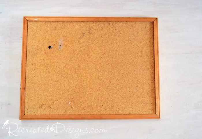 old cork board
