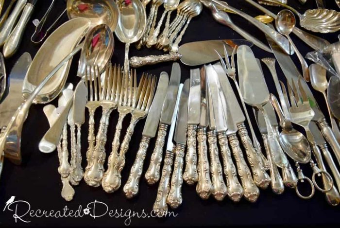 old silver ware Finnegan's Market