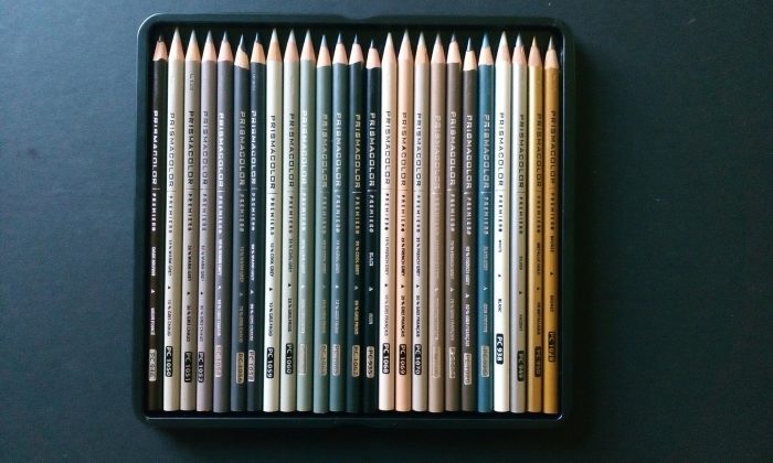 neutral pencil colours