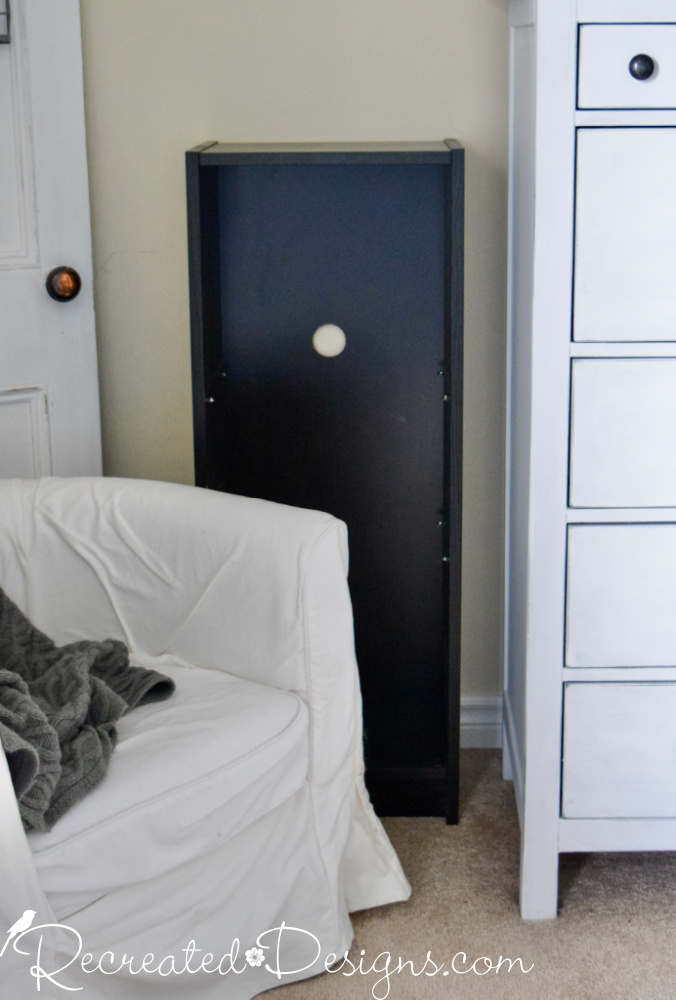 How to Cover Unsightly Wire Holes in Furniture Recreated Designs