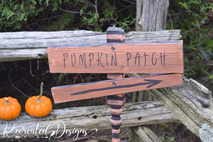 pumpkin patch sign