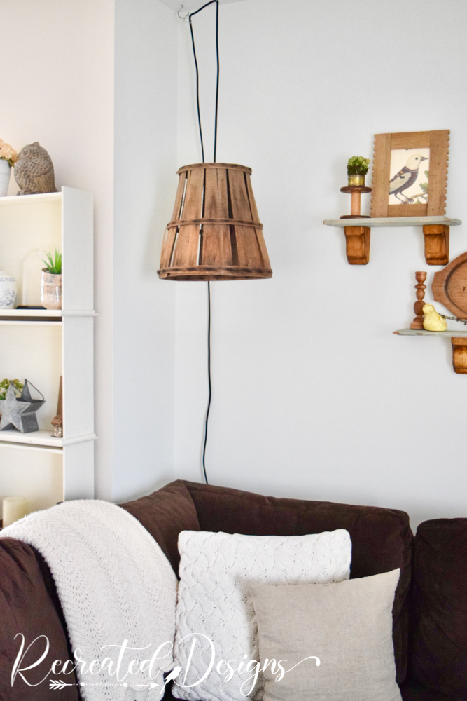 How to Make a Quick DIY Lamp Cord Cover Out of Fabric Recreated Designs