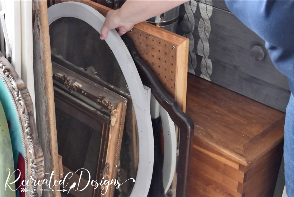 How to Create Incredible Art With Pouring Resin Over a Thrifted Mirror Recreated Designs