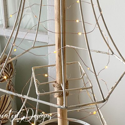 DIY Lampshade Christmas tree